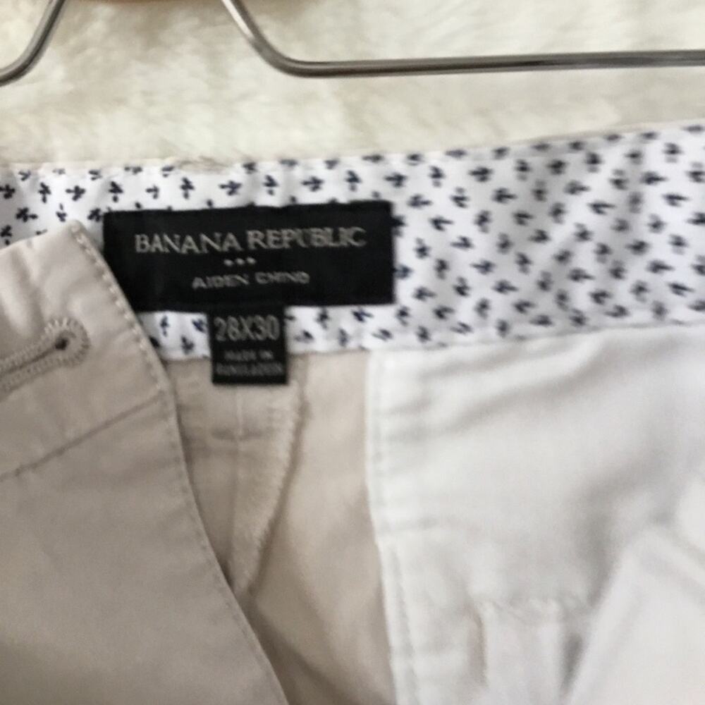 Banana Republic Light Beige Aiden Chino Pants - Picture 6 of 16